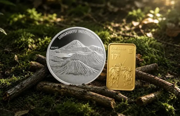 Harga Emas Antam Hari Ini Turun Rp5.000 per Gram, Jadi Segini!