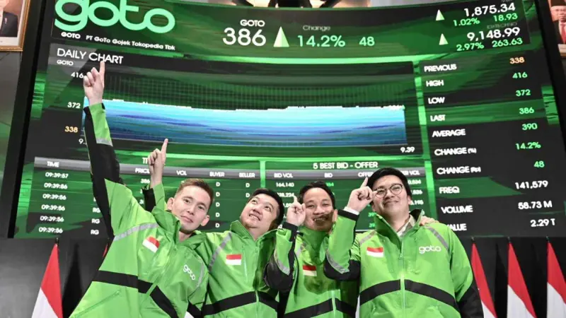 GOTO Lapor! Rafly Umarsyah Beli 1.900 Saham di Harga Rp50
