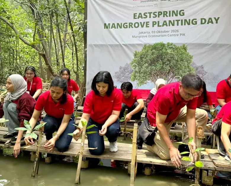 Eastspring Perkuat ESG Lewat Aksi Tanam Mangrove