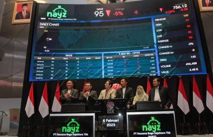 Pengendali Baru NAYZ Tender Wajib Rp75 per Saham, Mulai 5 Oktober