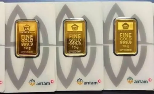 Harga Emas Antam Stabil di Rp2.655.000 per Gram Kamis ini