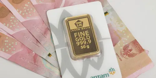 Harga Emas Antam Kamis ini Naik Rp15.000 per Gram