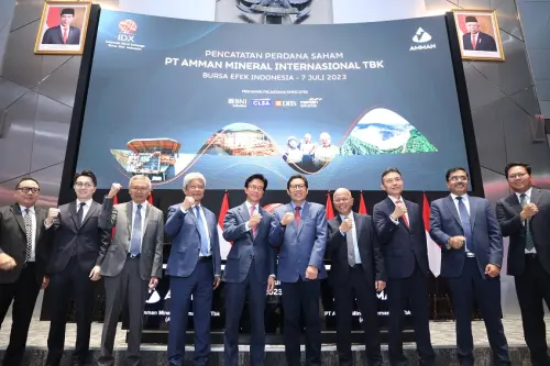 Aditya Sasmito Belanja Saham Amman Mineral (AMMN) Senilai Rp3M, Ini Tujuannya