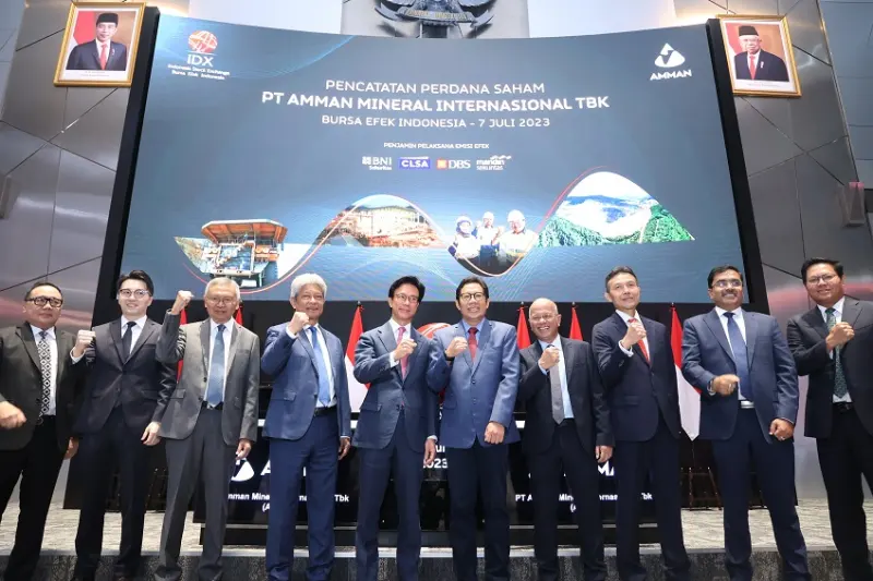 Direktur AMMN Anthony Robert Tambah Kepemilikan 900 Ribu Saham Harga Pasar