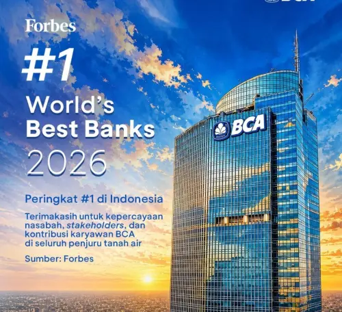 BCA (BBCA) Kembali Mendunia!