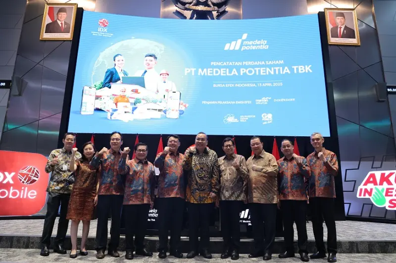 MDLA Serap Rp577,8M Dana IPO, Sisanya Parkir di Bank Permata Bunga 5 Persen