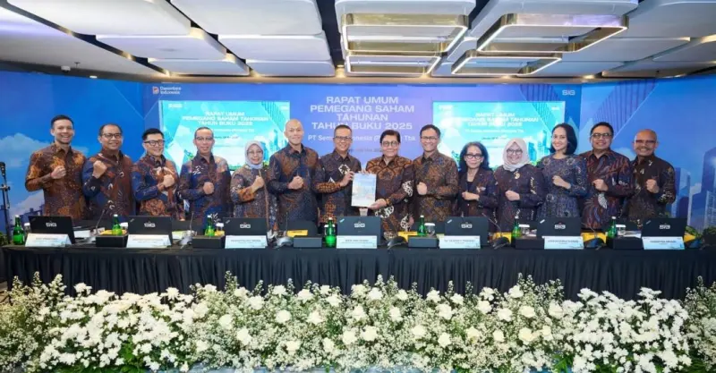 Performa Membaik, SIG Alokasikan 100% Laba Bersih 2025 untuk Dividen Tunai