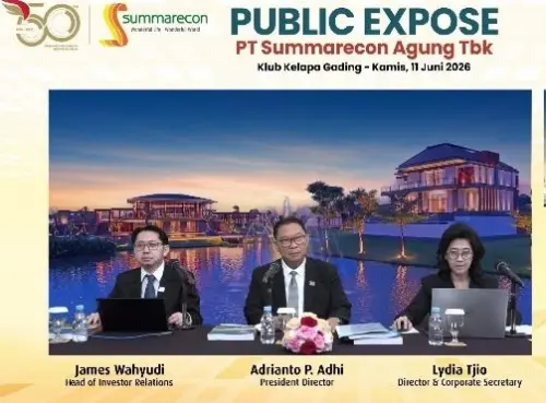 SMRA Bagi Dividen Rp82,5M, Marketing Sales Tembus Rp5,53T